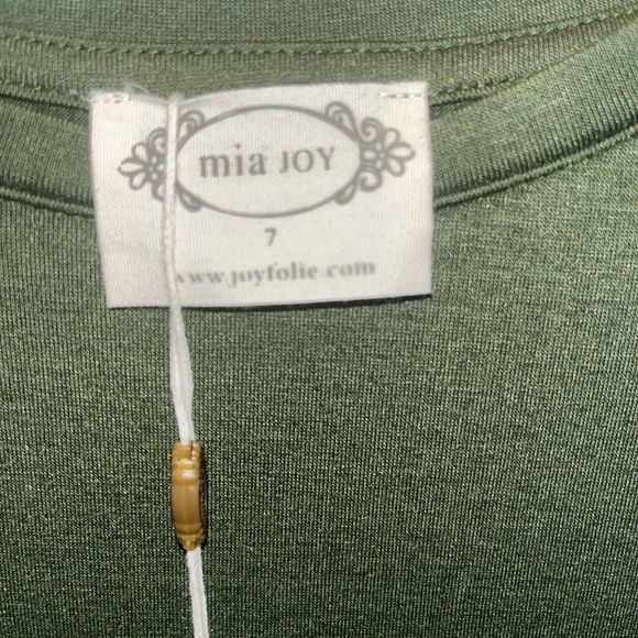 Joyfolie Green Kids Dress - Picture 1 of 2